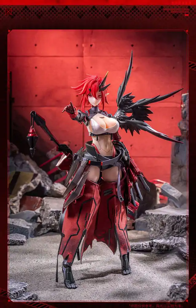 Original Character bešavna akcijska figura 1/9 Wolf-Mastiff Force Karas Samurai 20 cm fotografija proizvoda
