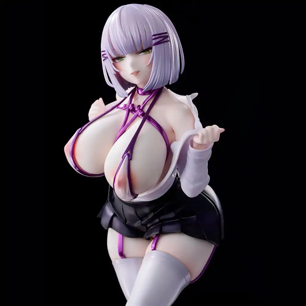 Original Character PVC Kip Srebrnokosa djevojka Ilustracija Mitsudoue 25 cm fotografija proizvoda