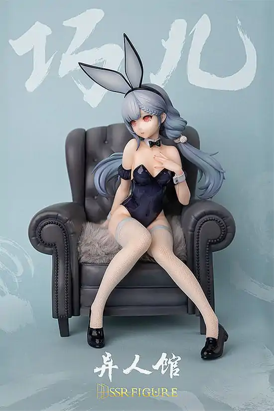 Original Character SSR PVC Kip 1/7 Yi Ren Guan - House of Unhumans Qiao Er: Bunny Ver. 20 cm fotografija proizvoda