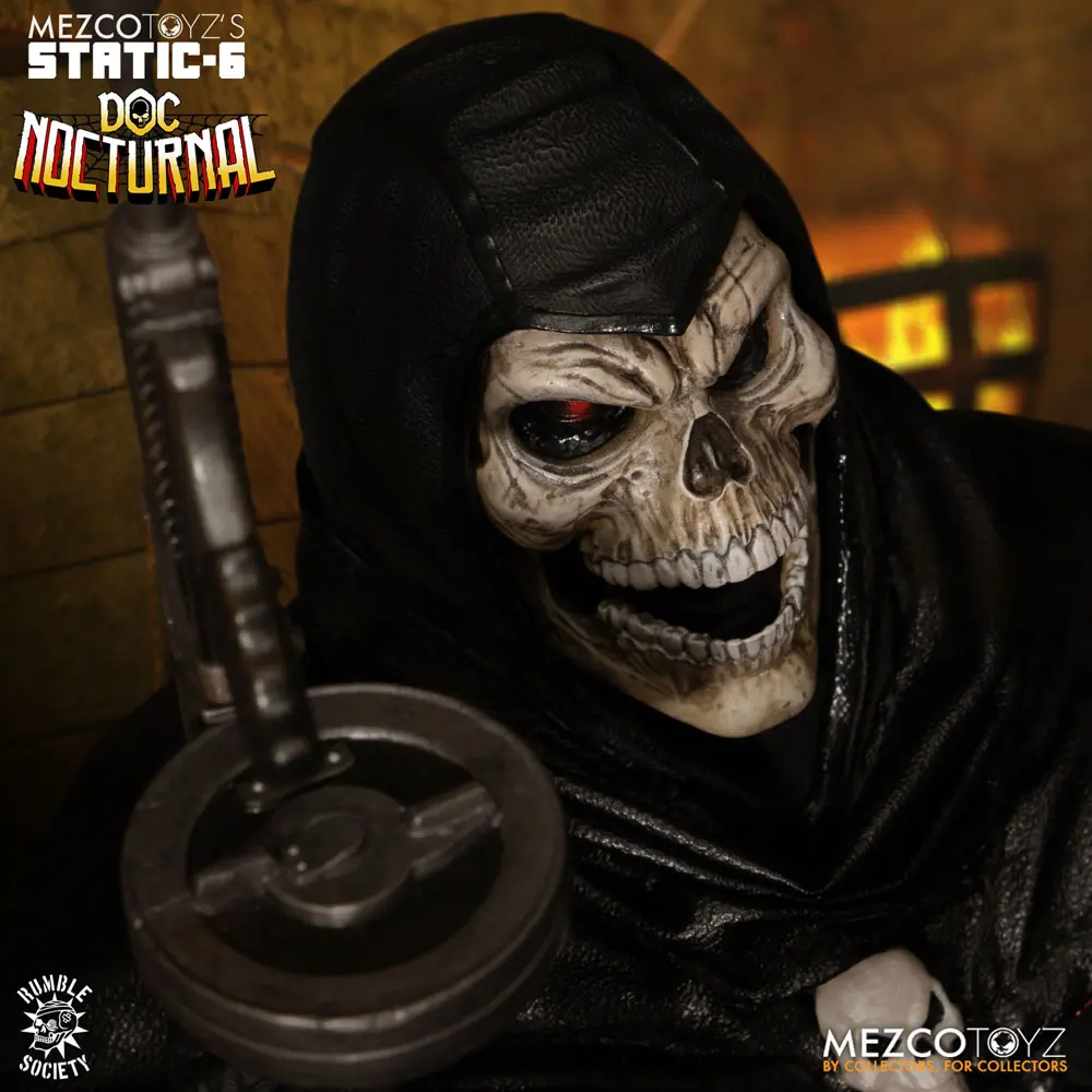 Original Character Static-6 PVC Kip 1/6 Rumble Society - Doc Nocturnal 38 cm fotografija proizvoda