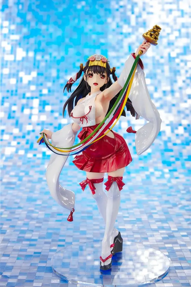 Original Character PVC Kip Tight na Oshigoto #2 - Shrine Maiden Akane Kagura 25 cm fotografija proizvoda