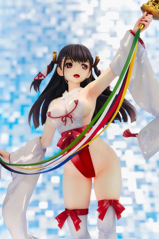 Original Character PVC Kip Tight na Oshigoto #2 - Shrine Maiden Akane Kagura 25 cm fotografija proizvoda