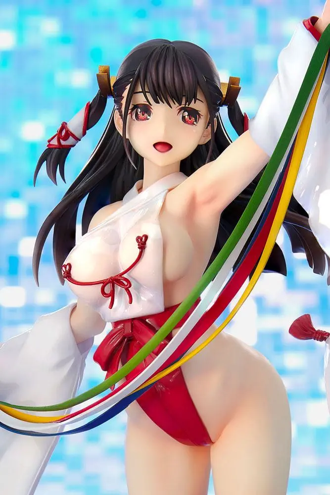 Original Character PVC Kip Tight na Oshigoto #2 - Shrine Maiden Akane Kagura 25 cm fotografija proizvoda