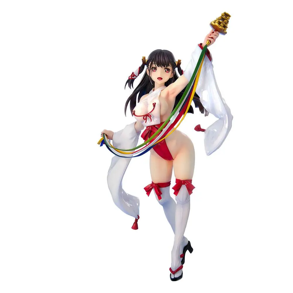 Original Character PVC Kip Tight na Oshigoto #2 - Shrine Maiden Akane Kagura 25 cm fotografija proizvoda