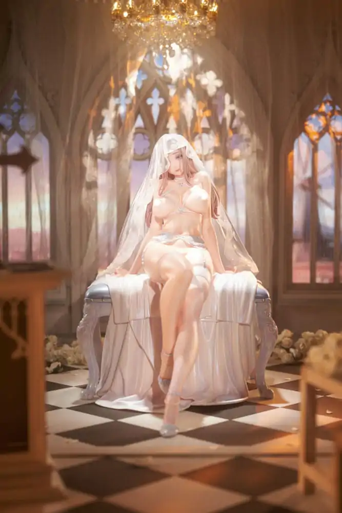 Originalna Ilustracija PVC Statua 1/4 Marry me Illustrated by LOVECACAO Bonus Inclusive Limited Edition 31 cm fotografija proizvoda