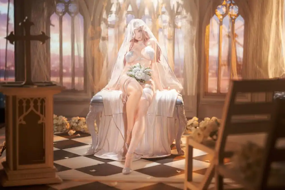 Originalna Ilustracija PVC Statua 1/4 Marry me Illustrated by LOVECACAO Bonus Inclusive Limited Edition 31 cm fotografija proizvoda