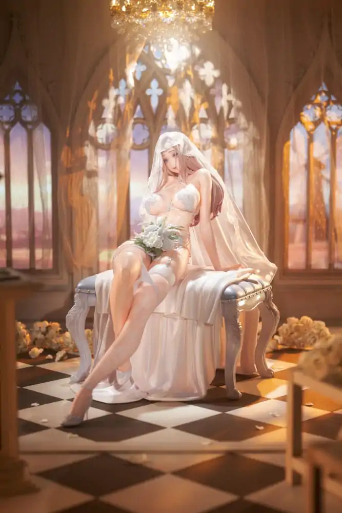 Originalna Ilustracija PVC Statua 1/4 Marry me Illustrated by LOVECACAO Bonus Inclusive Limited Edition 31 cm fotografija proizvoda