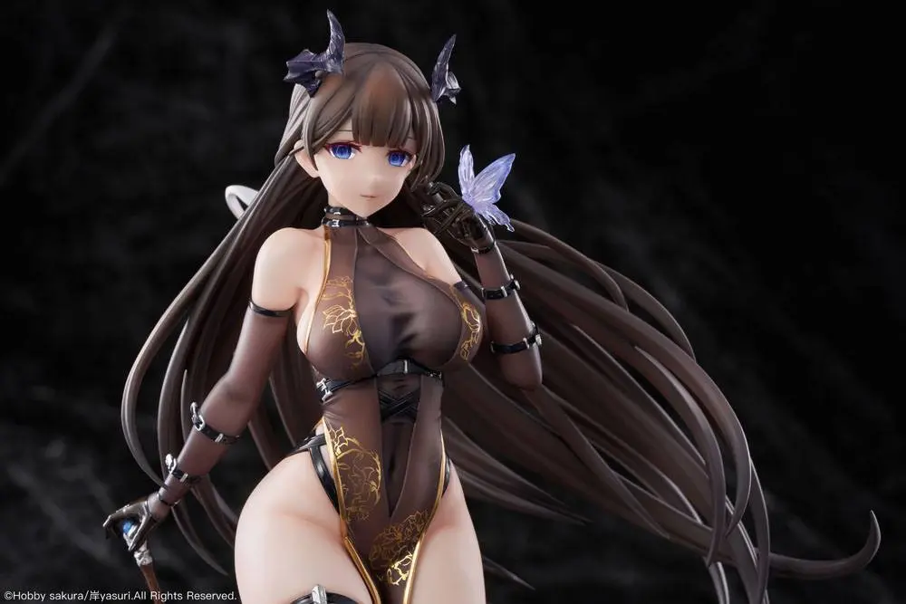 Originalna ilustracija PVC Kip 1/6 Moen Devil Ver. Ilustracija od Kishi Yasuri 26 cm fotografija proizvoda