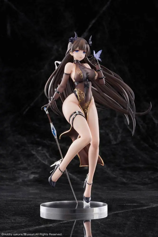 Originalna ilustracija PVC Kip 1/6 Moen Devil Ver. Ilustracija od Kishi Yasuri 26 cm fotografija proizvoda