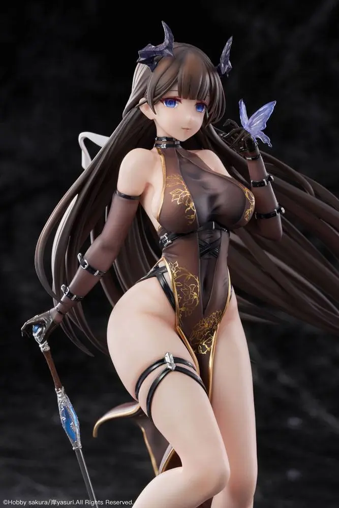 Originalna ilustracija PVC Kip 1/6 Moen Devil Ver. Ilustracija od Kishi Yasuri 26 cm fotografija proizvoda