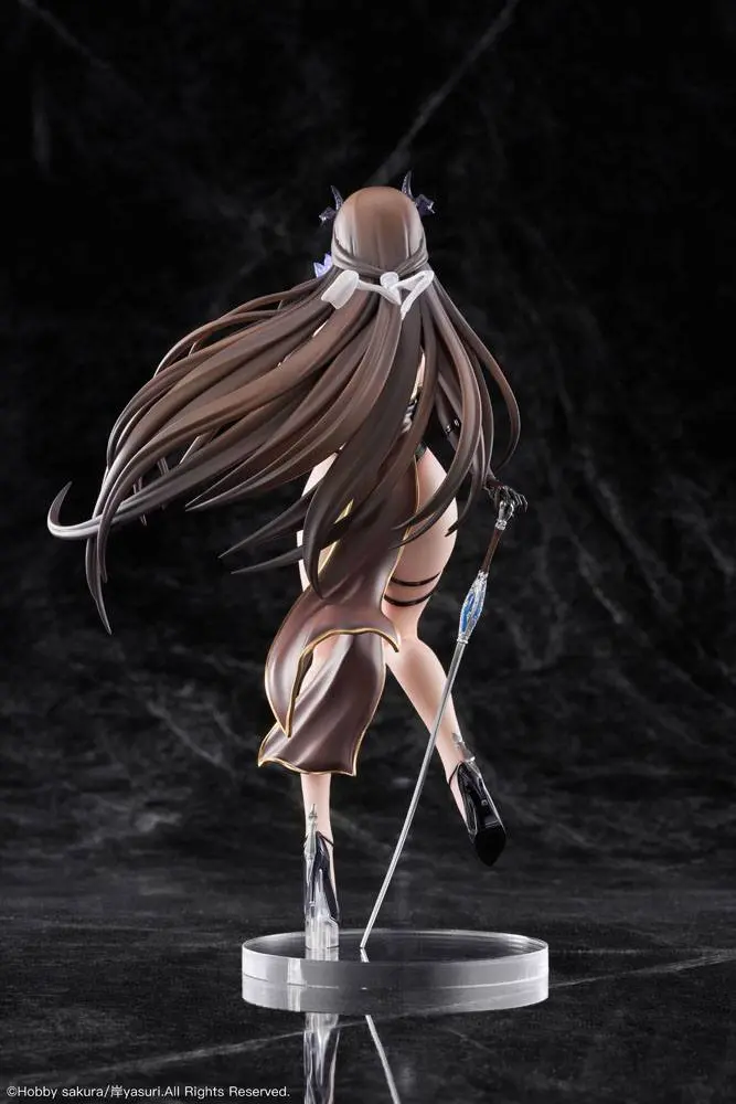 Originalna ilustracija PVC Kip 1/6 Moen Devil Ver. Ilustracija od Kishi Yasuri 26 cm fotografija proizvoda
