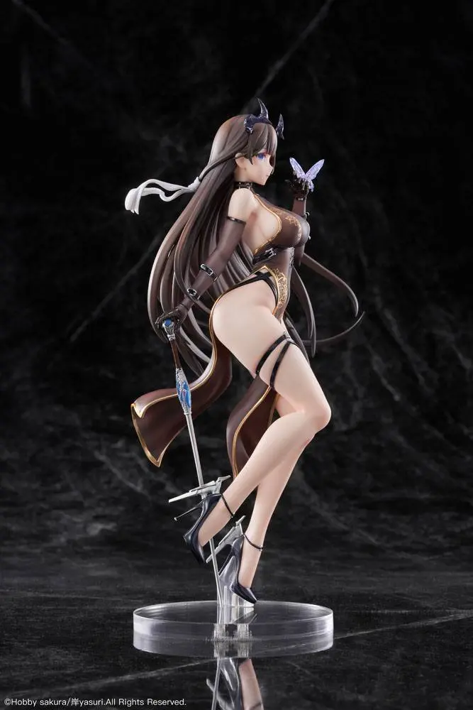Originalna ilustracija PVC Kip 1/6 Moen Devil Ver. Ilustracija od Kishi Yasuri 26 cm fotografija proizvoda