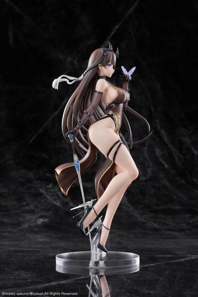 Originalna ilustracija PVC Kip 1/6 Moen Devil Ver. Ilustracija od Kishi Yasuri 26 cm fotografija proizvoda