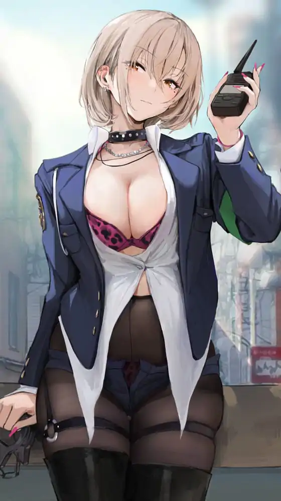 Originalna Ilustracija PVC Kip 1/6 Naughty Police Woman Illustration by CheLA77 Limited Edition 27 cm fotografija proizvoda