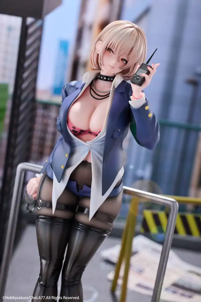 Originalna Ilustracija PVC Kip 1/6 Naughty Policewoman Illustration by CheLA77 27 cm fotografija proizvoda