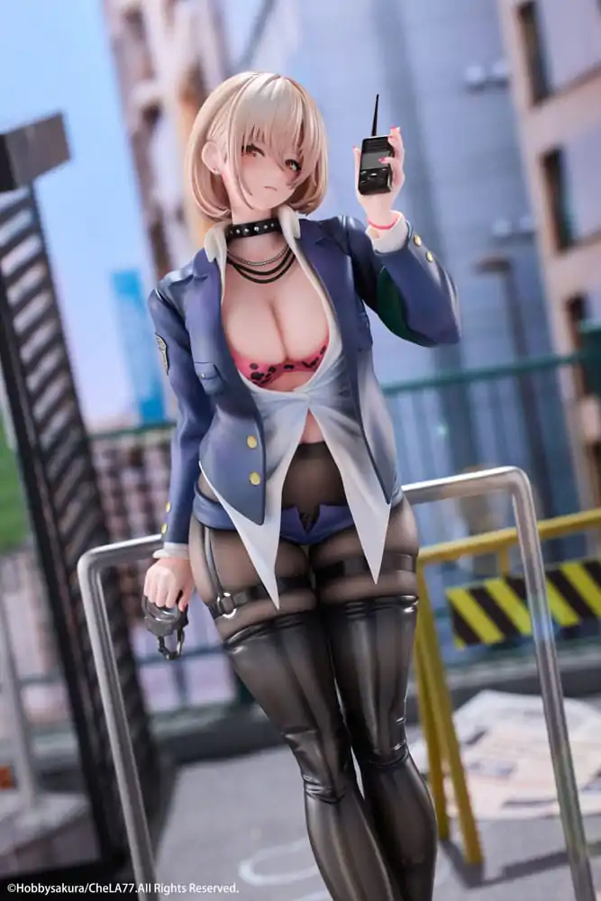 Originalna Ilustracija PVC Kip 1/6 Naughty Policewoman Illustration by CheLA77 27 cm fotografija proizvoda