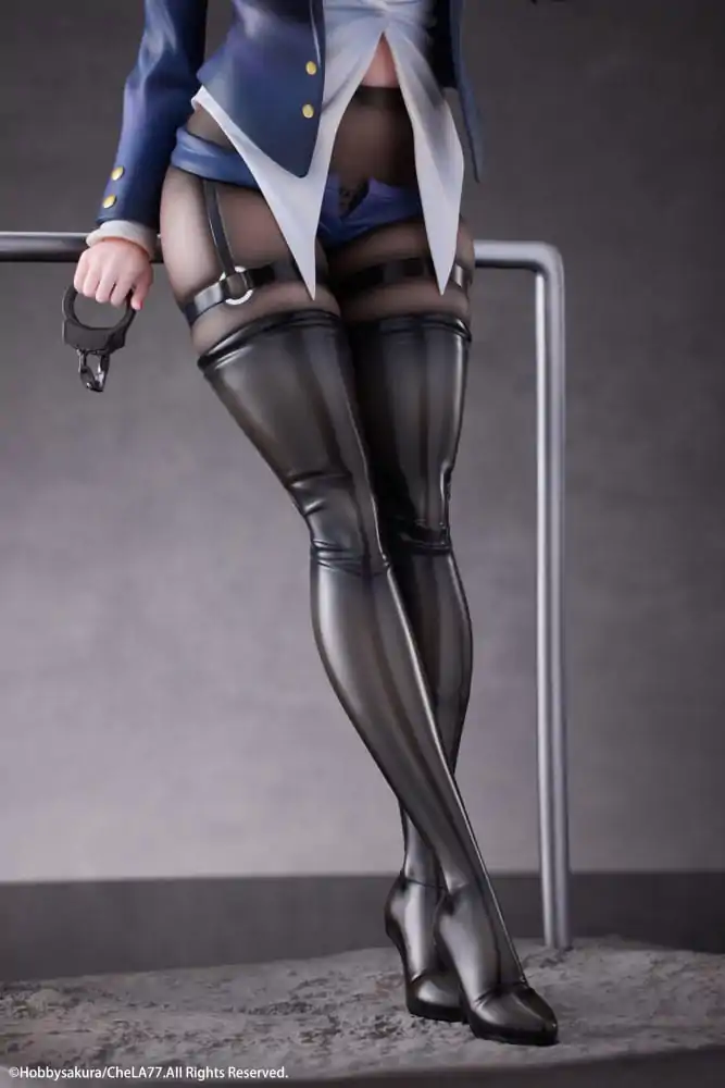 Originalna Ilustracija PVC Kip 1/6 Naughty Policewoman Illustration by CheLA77 27 cm fotografija proizvoda