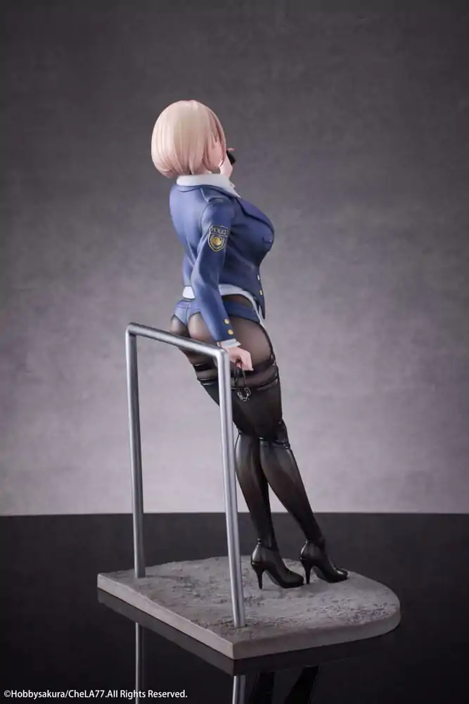 Originalna Ilustracija PVC Kip 1/6 Naughty Policewoman Illustration by CheLA77 27 cm fotografija proizvoda