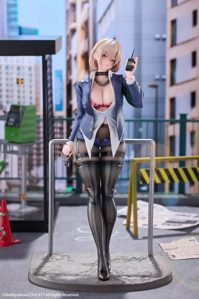 Originalna Ilustracija PVC Kip 1/6 Naughty Policewoman Illustration by CheLA77 27 cm fotografija proizvoda