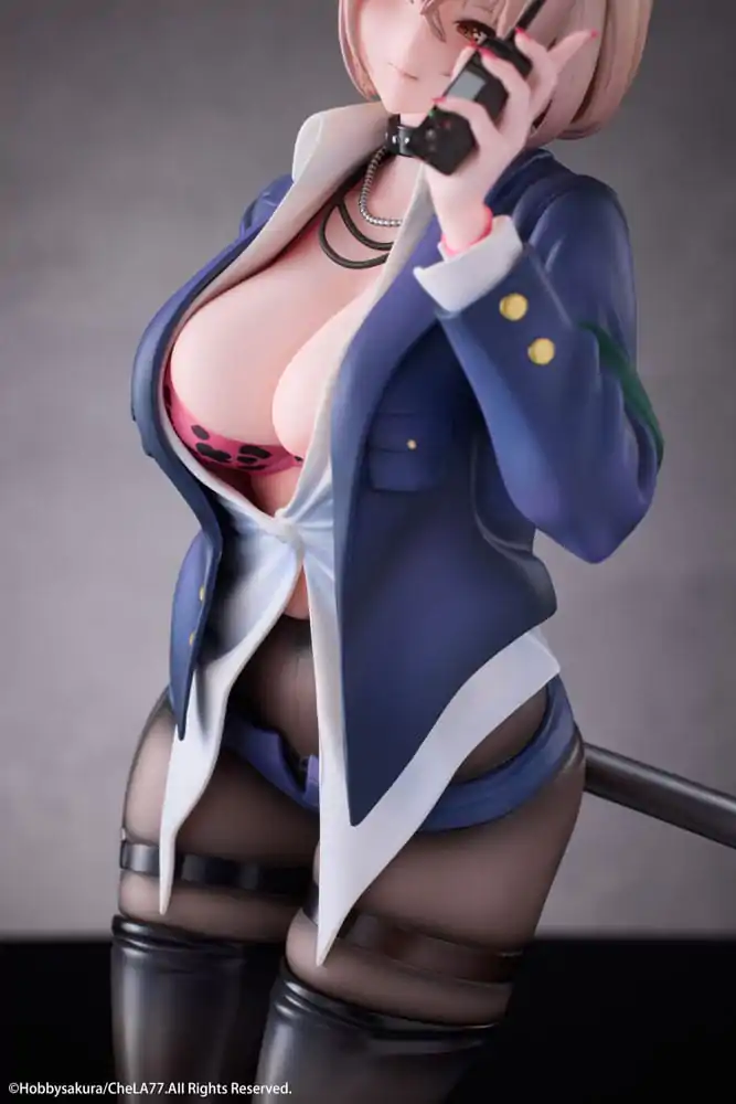 Originalna Ilustracija PVC Kip 1/6 Naughty Policewoman Illustration by CheLA77 27 cm fotografija proizvoda