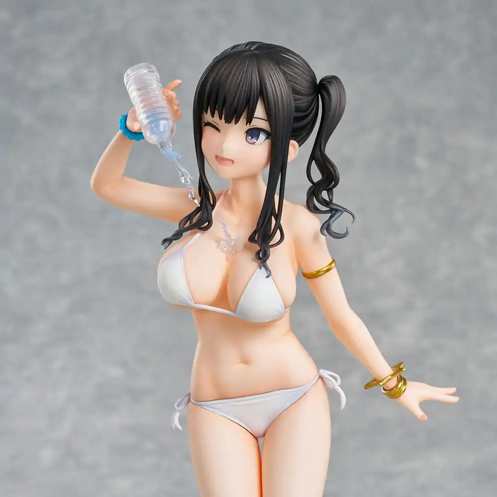 Originalna ilustracija PVC Kip Kaede Illustration Miyuki Sasaki Summer Cloud White Bikini Ver. 25 cm fotografija proizvoda
