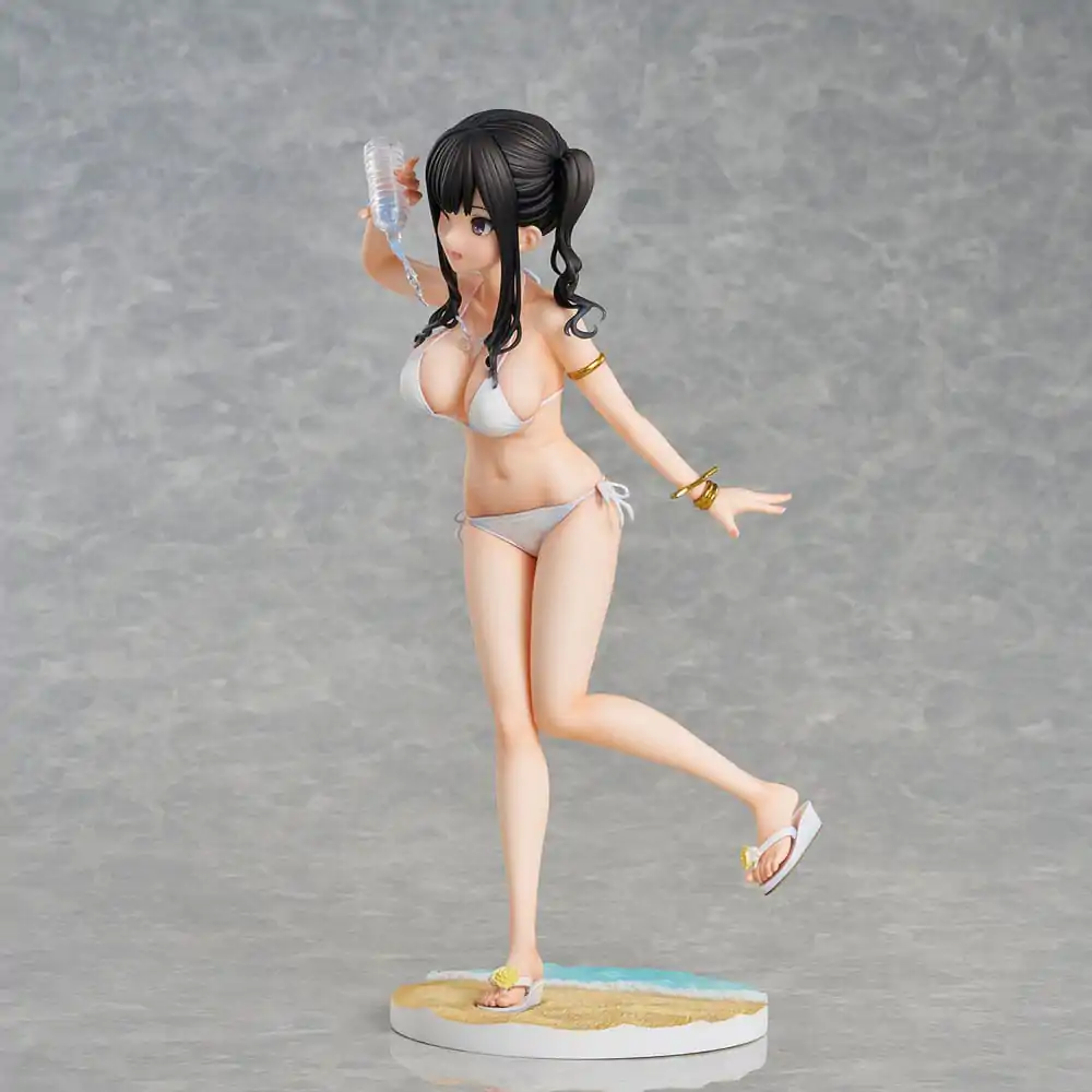Originalna ilustracija PVC Kip Kaede Illustration Miyuki Sasaki Summer Cloud White Bikini Ver. 25 cm fotografija proizvoda