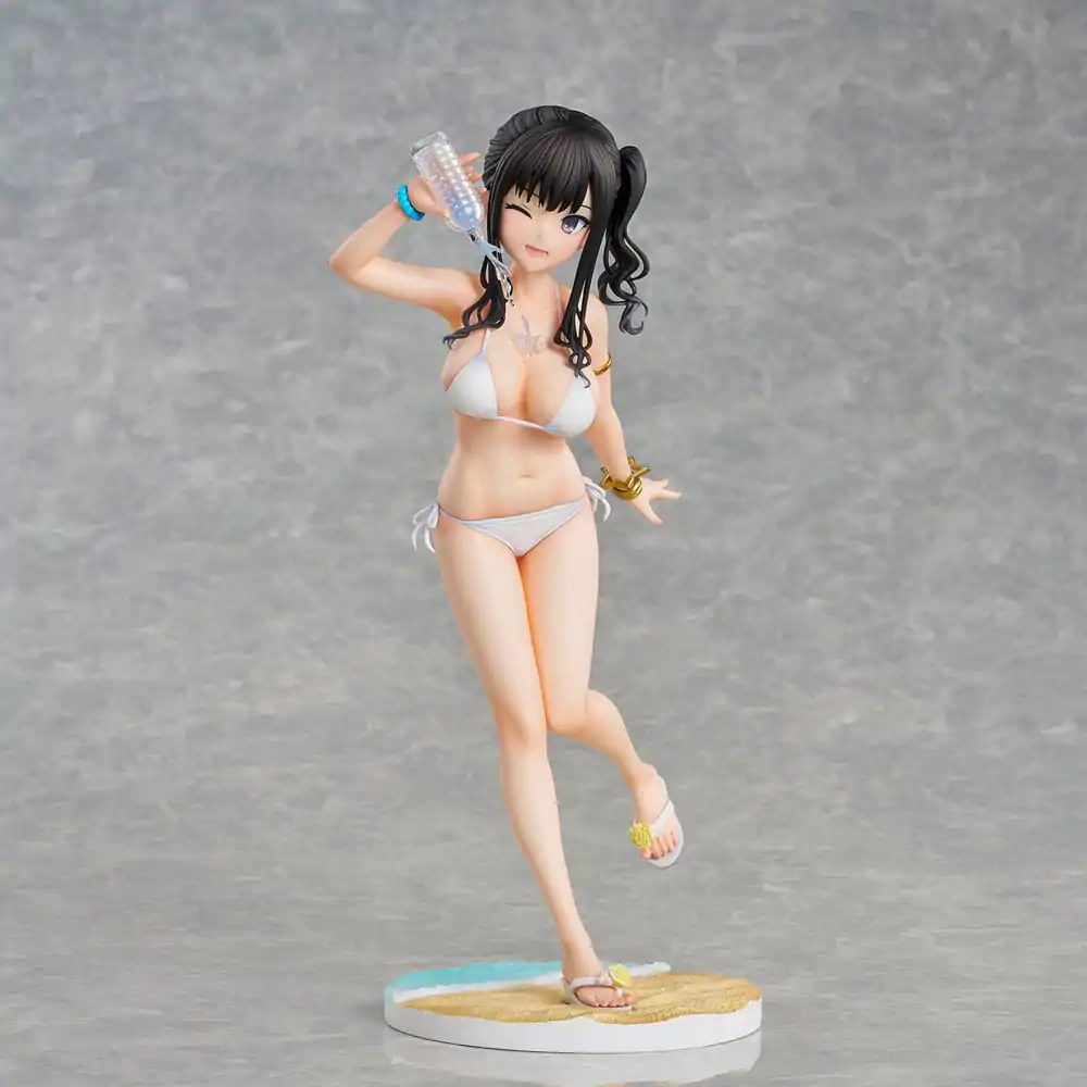 Originalna ilustracija PVC Kip Kaede Illustration Miyuki Sasaki Summer Cloud White Bikini Ver. 25 cm fotografija proizvoda