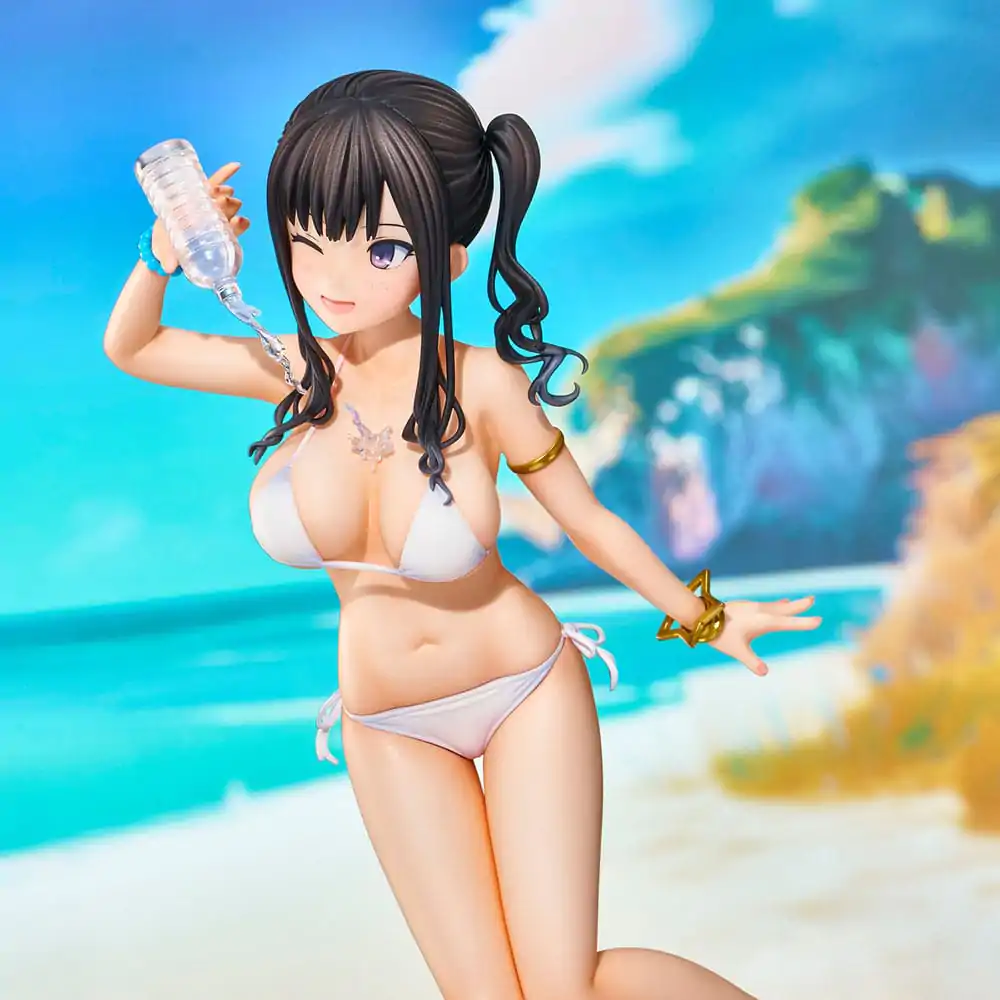 Originalna ilustracija PVC Kip Kaede Illustration Miyuki Sasaki Summer Cloud White Bikini Ver. 25 cm fotografija proizvoda
