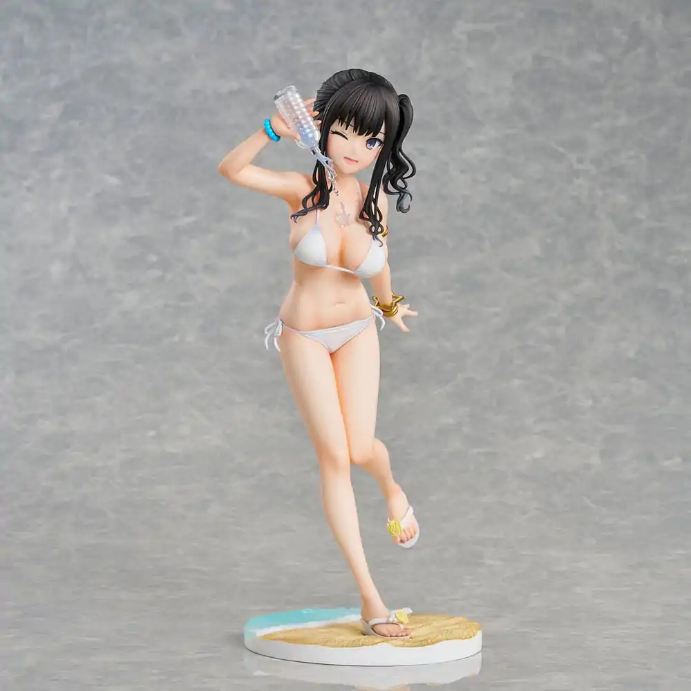 Originalna ilustracija PVC Kip Kaede Illustration Miyuki Sasaki Summer Cloud White Bikini Ver. 25 cm fotografija proizvoda