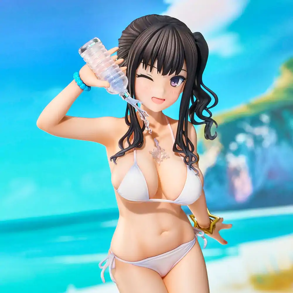Originalna ilustracija PVC Kip Kaede Illustration Miyuki Sasaki Summer Cloud White Bikini Ver. 25 cm fotografija proizvoda