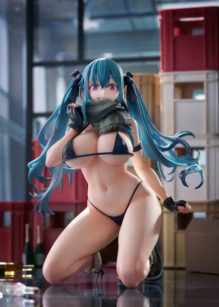 Originalna Ilustracija PVC Kip 1/7 Warehouse Aoko Ilustracija by FreeStyle AmiAmi Limited Edition 16 cm fotografija proizvoda