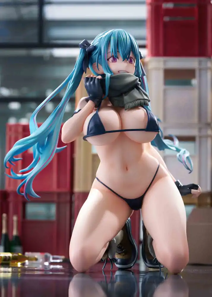 Originalna Ilustracija PVC Kip 1/7 Warehouse Aoko Ilustracija by FreeStyle AmiAmi Limited Edition 16 cm fotografija proizvoda