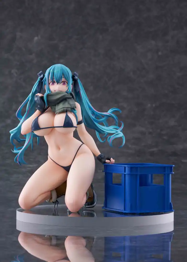 Originalna Ilustracija PVC Kip 1/7 Warehouse Aoko Ilustracija by FreeStyle AmiAmi Limited Edition 16 cm fotografija proizvoda
