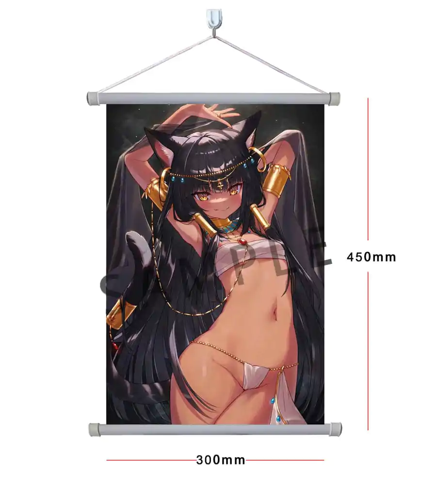 Originalna ilustracija kip 1/4 Bastet boginja, ilustrirao Nigi Komiya 40 cm fotografija proizvoda