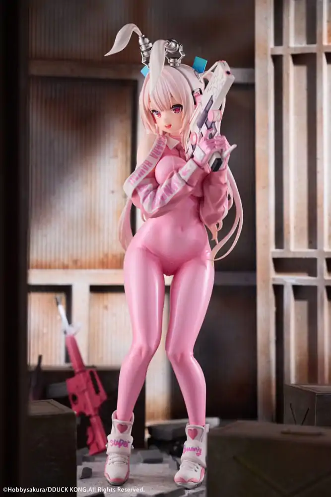 Original Illustration PVC Kip 1/6 Super Bunny Illustrated by DDUCK KONG 28 cm fotografija proizvoda