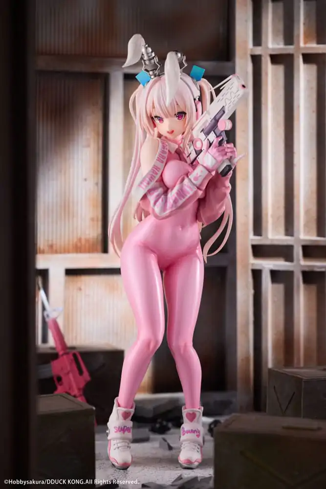 Original Illustration PVC Kip 1/6 Super Bunny Illustrated by DDUCK KONG 28 cm fotografija proizvoda