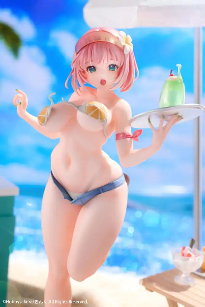Originalna ilustracija PVC statua 1/7 Ljetni konobar illustration by Kink Limited Edition 25 cm fotografija proizvoda