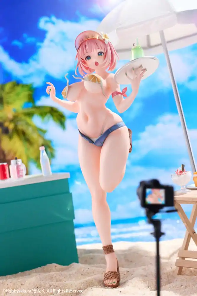 Originalna ilustracija PVC statua 1/7 Ljetni konobar illustration by Kink Limited Edition 25 cm fotografija proizvoda