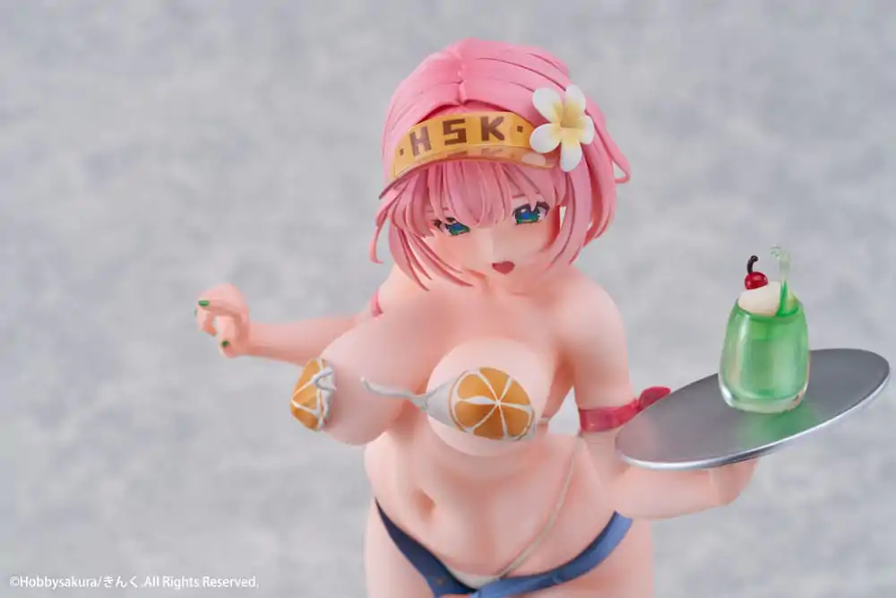 Originalna ilustracija PVC statua 1/7 Ljetni konobar illustration by Kink Limited Edition 25 cm fotografija proizvoda