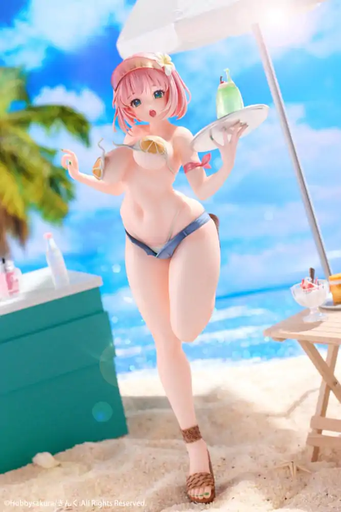 Originalna ilustracija PVC statua 1/7 Ljetni konobar illustration by Kink Limited Edition 25 cm fotografija proizvoda
