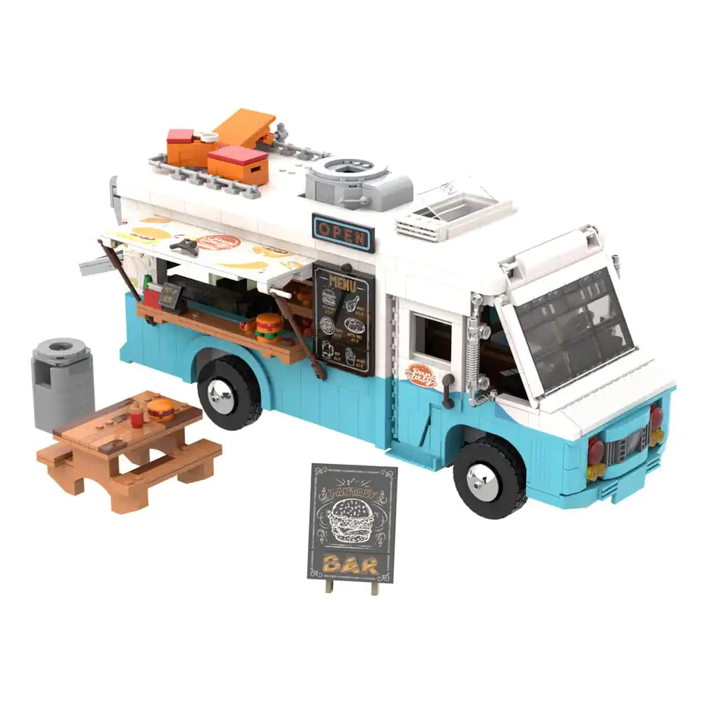 Original-Joyside Series Construction Set Retro Food Truck 19 cm fotografija proizvoda