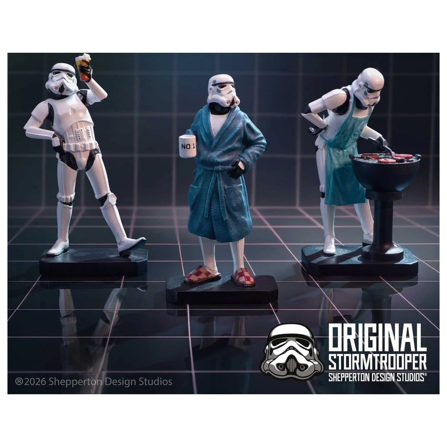 Original Stormtrooper Figure Living for the Weekend set, 11 cm fotografija proizvoda