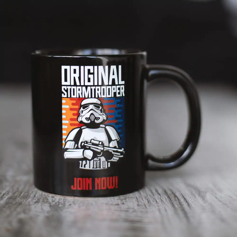 Original Stormtrooper šalica Join Now crna fotografija proizvoda