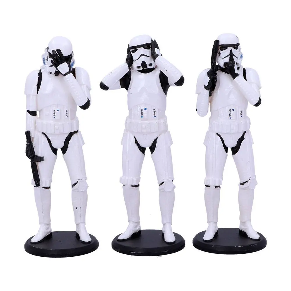 Original Stormtrooper Figures 3-Pack Tri Mudra Stormtroopera 14 cm fotografija proizvoda