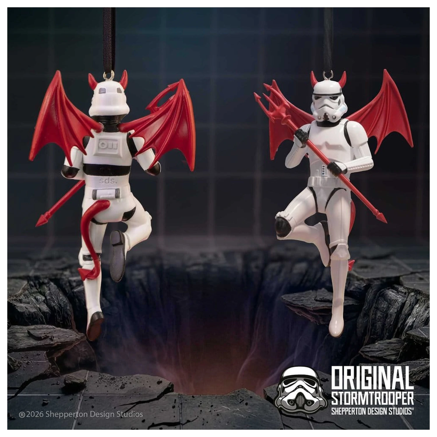 Original Stormtrooper viseći ukras What the Hell 11 cm fotografija proizvoda