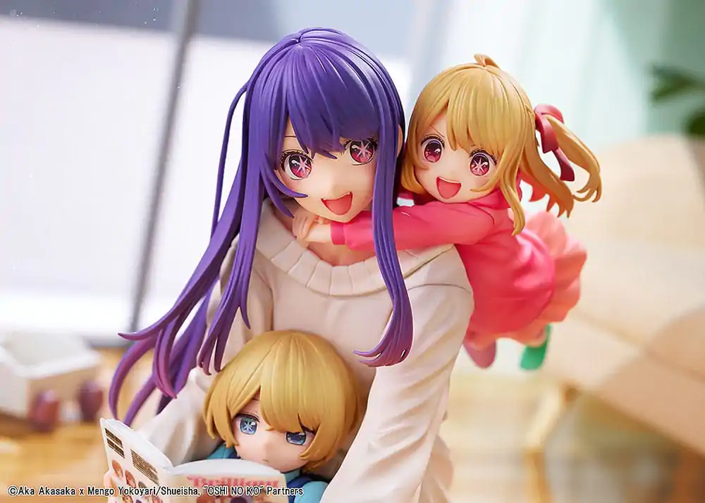 Oshi no Ko PVC kip 1/8 Ai, Aqua & Ruby Majka i djeca 10 cm fotografija proizvoda