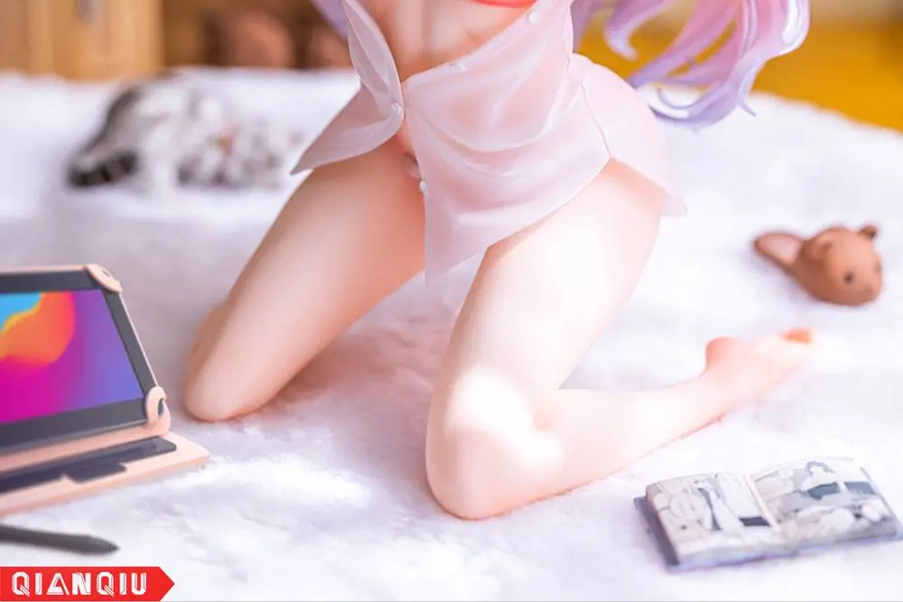 Otaku Girls Series PVC Kip 1/7 Rastezljiva Djevojka (Original Illustration by Ran) 12 cm fotografija proizvoda