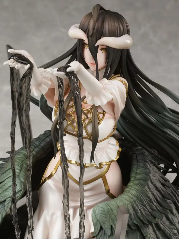 Overlord PVC Kip 1/7 Albedo White Dress Ver. 17 cm fotografija proizvoda