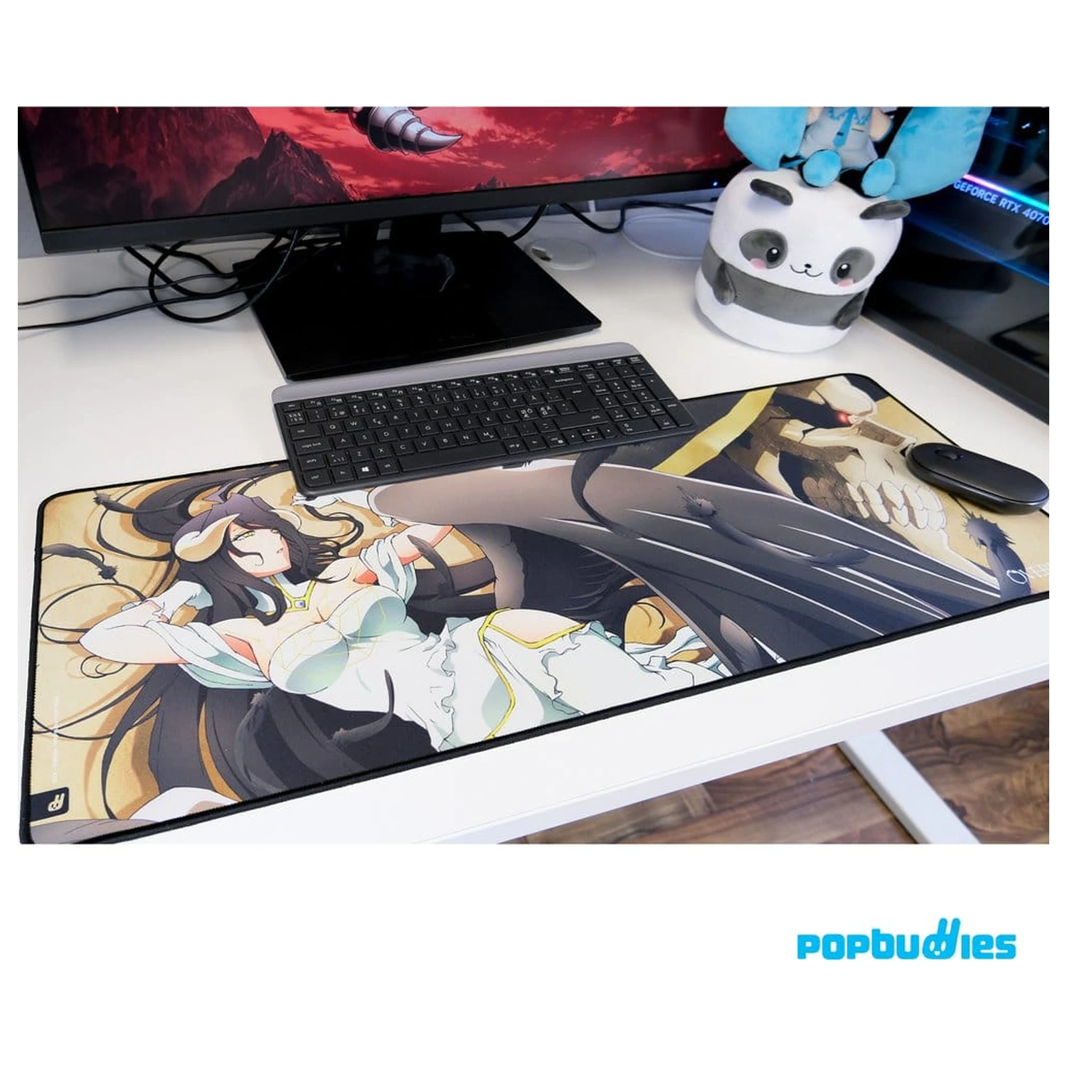 Overlord Podloga za miš Albedo & Ainz XXL fotografija proizvoda