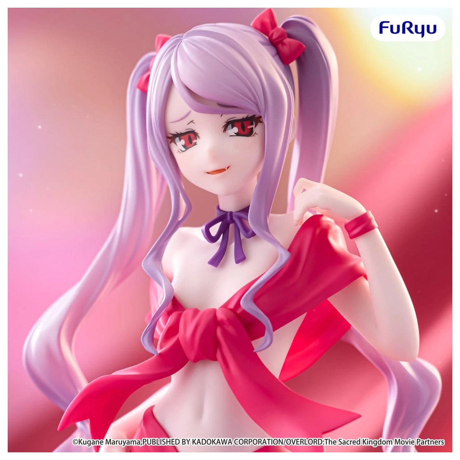 Overlord BiCute Ribbons PVC Statua Shalltear 22 cm fotografija proizvoda